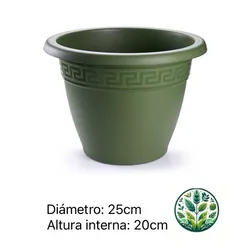 Maceta Plástica d: 25cm