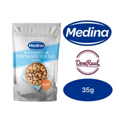 Medina Anacardos Tostados sin Sal Añadida 35g