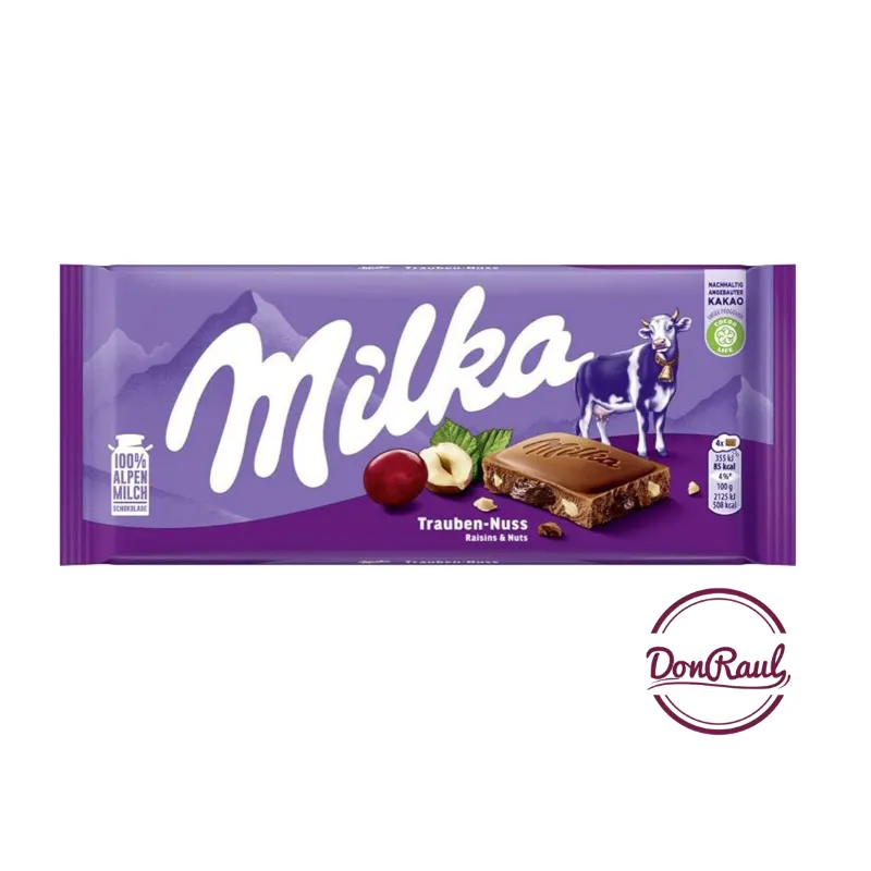 Milka Raisins & Nuts 90g