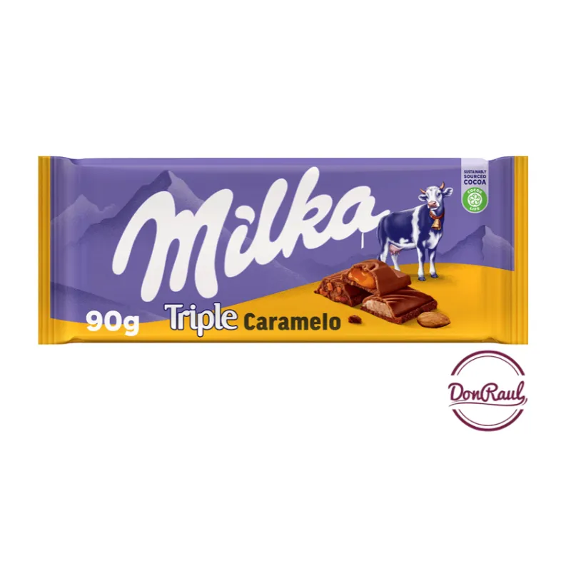 Milka Triple Caramel 90g