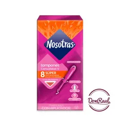 Nosotras Tampones Super con Aplicador