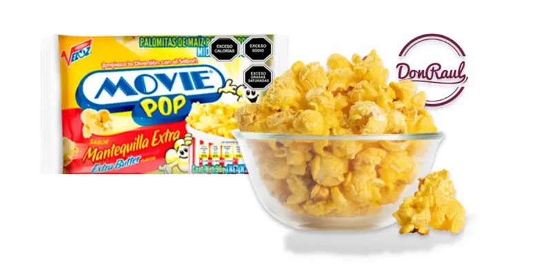 Palomitas de Maíz para microondas Extra Mantequilla