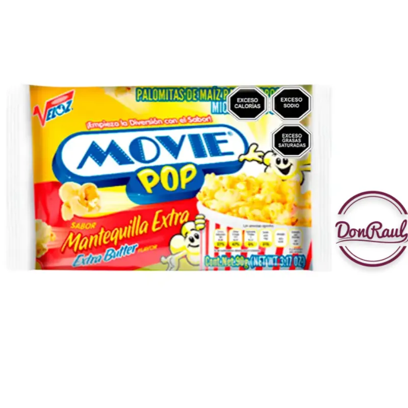Palomitas de Maíz para microondas Extra Mantequilla