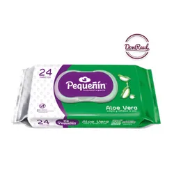 Pañitos Húmedos Aloe Vera 24u