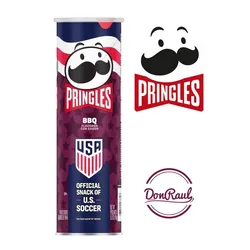 Pringles BBQ Official USA Soccer 158g