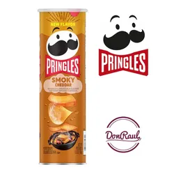 Pringles Smoky Cheddar 158g
