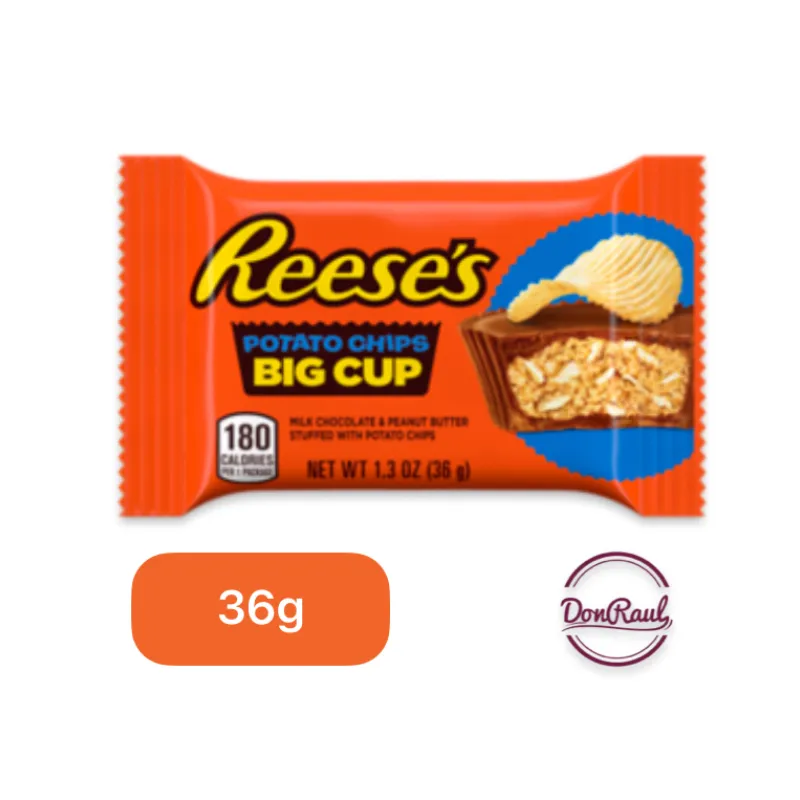 Reeses Potato Chips Big Cup 36g
