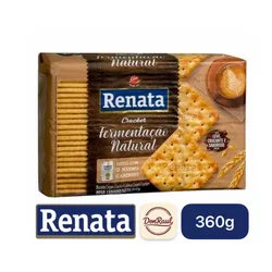 Renata Crackers Fermentado Natural 360g