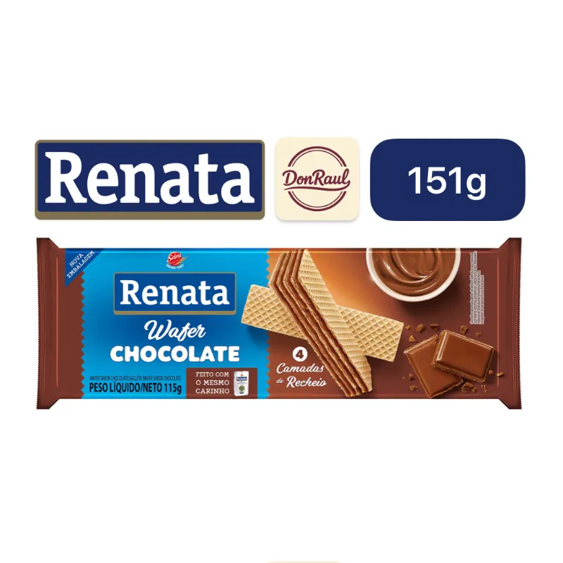 Renata Wafer Chocolate 151g