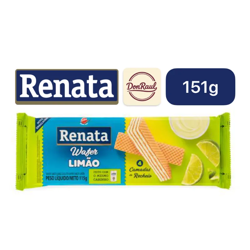 Renata Wafer Limón 151g