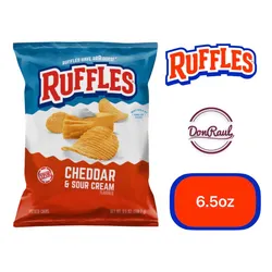 Ruffles Cheedar & Sour Cream 6.5oz