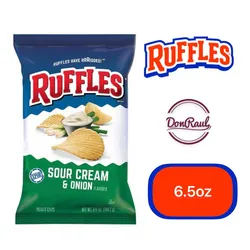 Ruffles Sour Cream & Onion 6.5oz