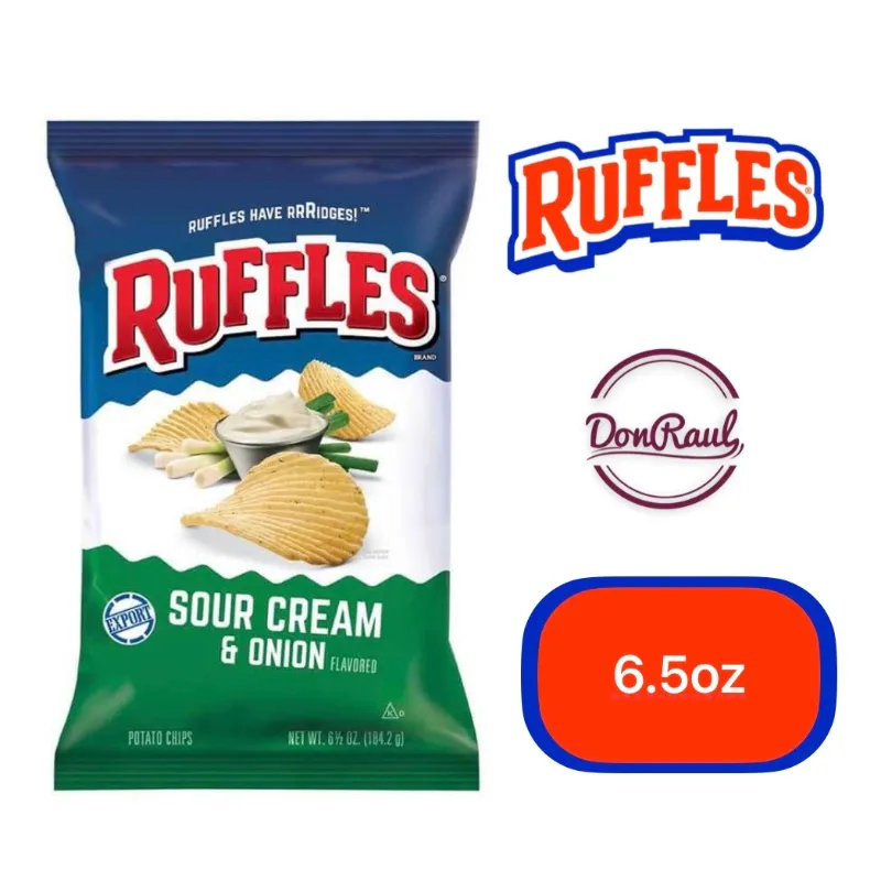 Ruffles Sour Cream & Onion 6.5oz