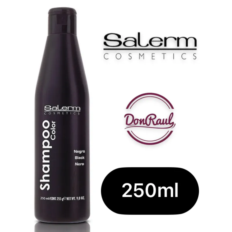 Salerm Shampoo color negro 250ml
