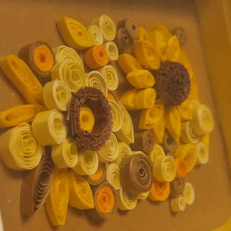 Cuadro artítico en filigrana