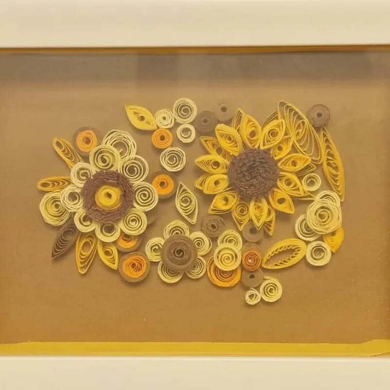 Cuadro artítico en filigrana