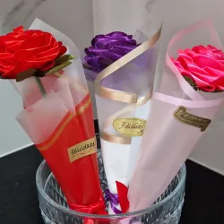 Flores “Instante Eterno” – Individual con Dedicatoria y Papel Coreano