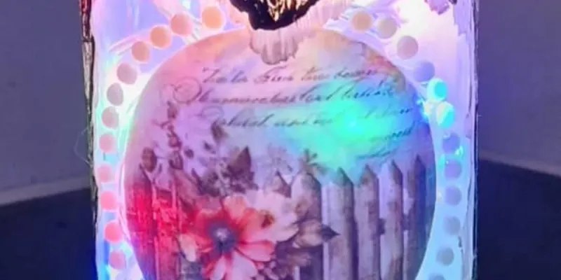 Luminaria decorativa “Jardín de Invierno”