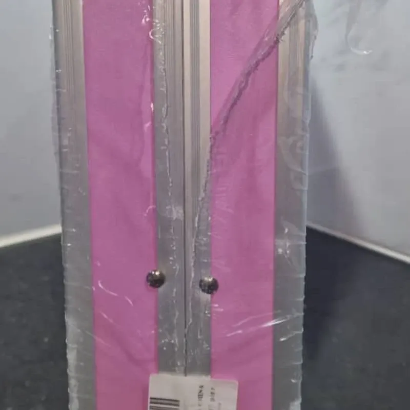 Maleta metálica rosa con unicornio – edición fantasía