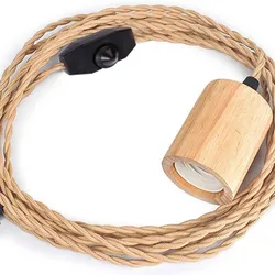 Cable de luz colgante