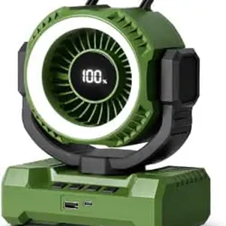 Ventilador recargable 10 mil mAh