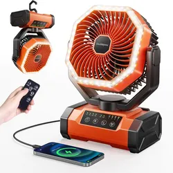 Ventilador recargable 20 mil mAh ELE-010