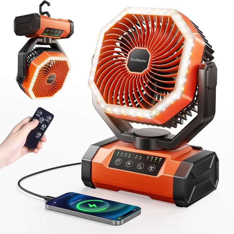 Ventiladores recargables