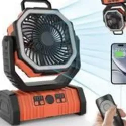Ventilador recargable 20 mil mAh