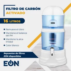 FILTRO DE AGUA 16L EÓN BLANCO (FAD)
