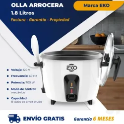 ARROCERA 1.8L EKO BLANCA (FAD)