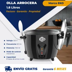 ARROCERA 1.8L EKO NEGRA (FAD)