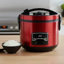 ARROCERA MAF 1.8L CON CIERRE SEGURO - ROJA (MNC)