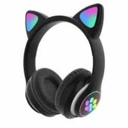 AURICULARES INALÁMBRICOS CON OREJAS DE GATO 