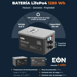 BATERÍA 25.6V / 2560Wh - 2 PUERTOS (FAD)