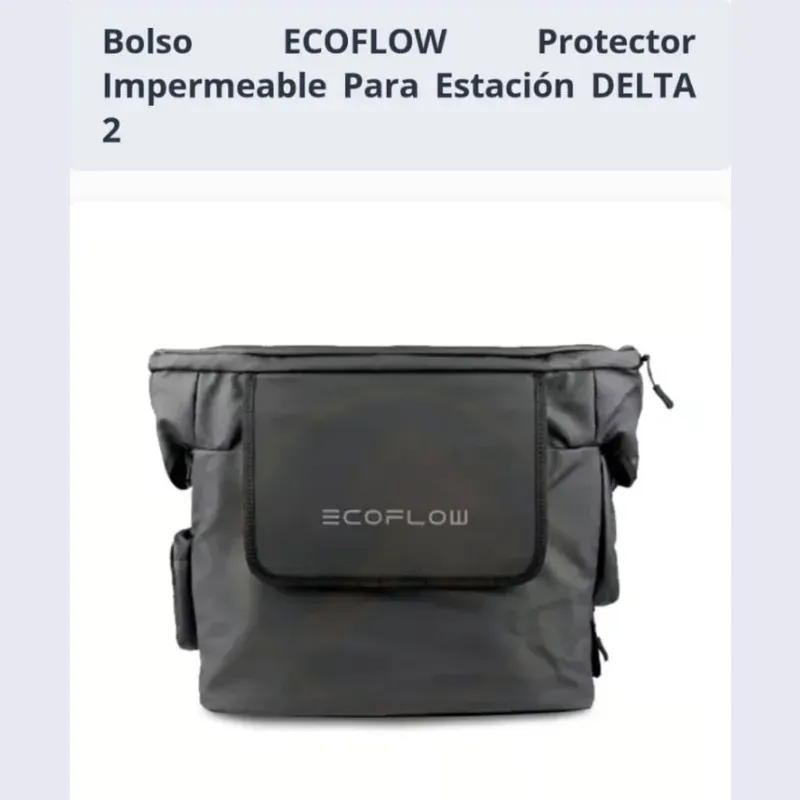 BOLSO PARA ECOFLOW DELTA 2 IMPERMEABLE (GyS)