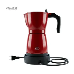 CAFETERA ELÉCTRICA EKO 3 - 6 TAZAS ROJA (VPT)