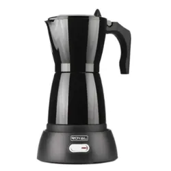 CAFETERA ELÉCTRICA ROYAL 6 TAZAS NEGRA (VPT)