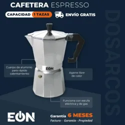 CAFETERA 1 TAZA ESPRESSO EÓN (FAD)