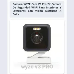 CÁMARA DE SEGURIDAD WYZE V3 PRO 2K (GyS)