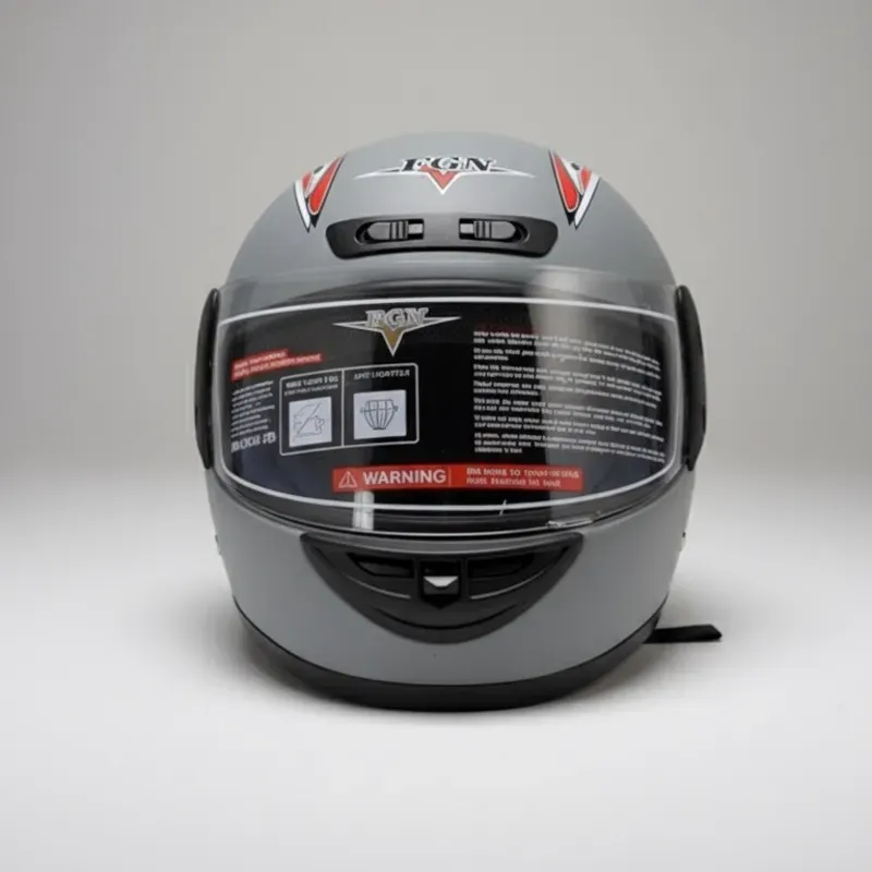 CASCO INTEGRAL GRIS (VPT)