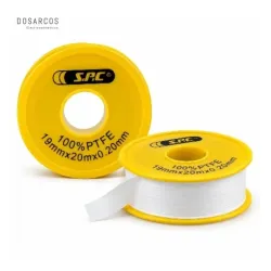 CINTA PTFE | TEFLÓN 100% | 19 mm x 20 m x 0.20 mm (VPT)