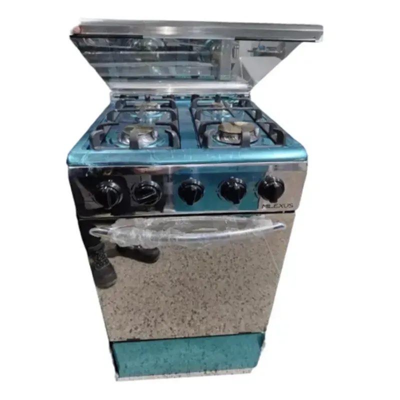 COCINA CON HORNO MILEXUS 4 HORNILLAS 20"