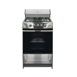 COCINA DE GAS CON HORNO 20" ARCO 4 HORNILLAS PLATEADA (VPT)