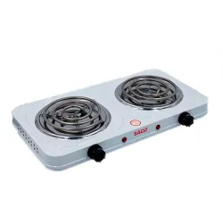 COCINA ELÉCTRICA DE 2 HORNILLAS SACO