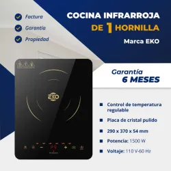 COCINA INFRARROJA 1500W EKO (FAD)
