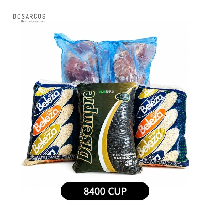 COMBO #1 (Pollo, Arroz, Frijoles negros) | 8400 CUP (VPT)