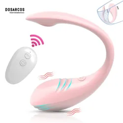 Dildo vibrador de ballena rosado + Control remoto (ATR)