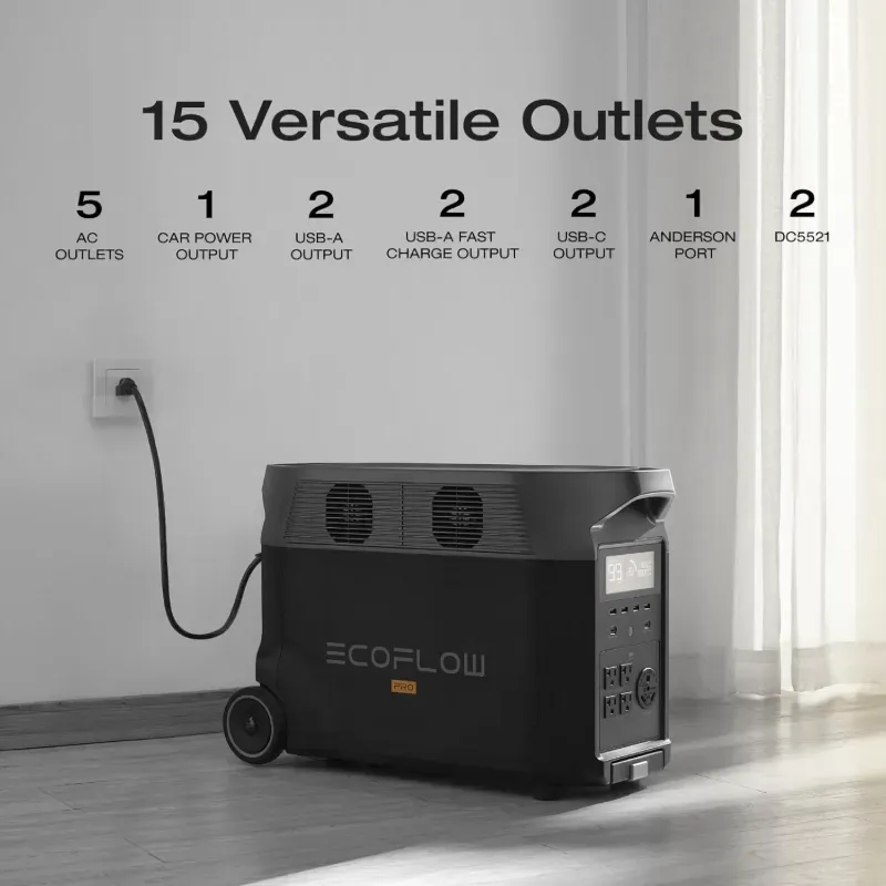 ECOFLOW DELTA PRO 3600Wh (7200W / 3600W) (HAB)