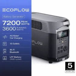 ECOFLOW DELTA PRO 3600Wh (7200W / 3600W) (HAB)
