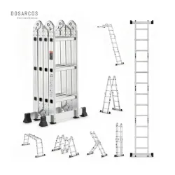 ESCALERA PLEGABLE MULTIPROPÓSITO 3.7M (VPT)